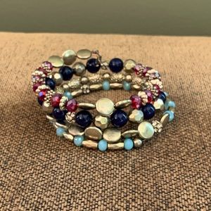 Gold Beaded Bracelet